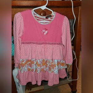 Girls 4 T Ruffle Top